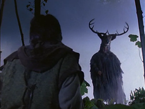 «Робин из Шервуда» («Робин Гуд и колдун»), первая встреча с Херном